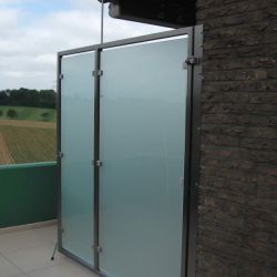 2 Mesterom Glasconstructies Windscherm Draaibaar Glas Klimmen