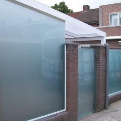 3 Mesterom Glas Windscherm Mat Glas